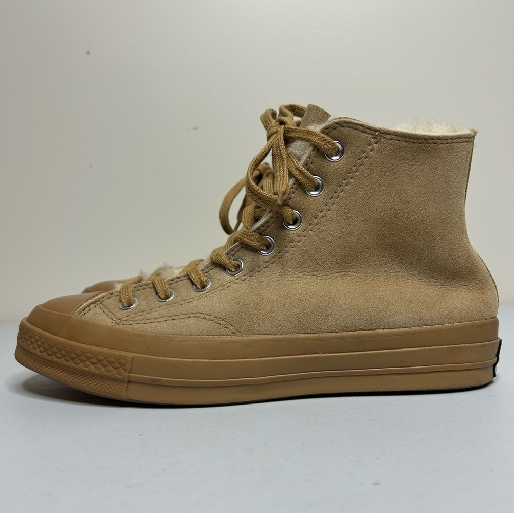 Converse Chuck Taylor All Star 70 Hi Shearling Iced Coffee Men’s Sneakers US 8